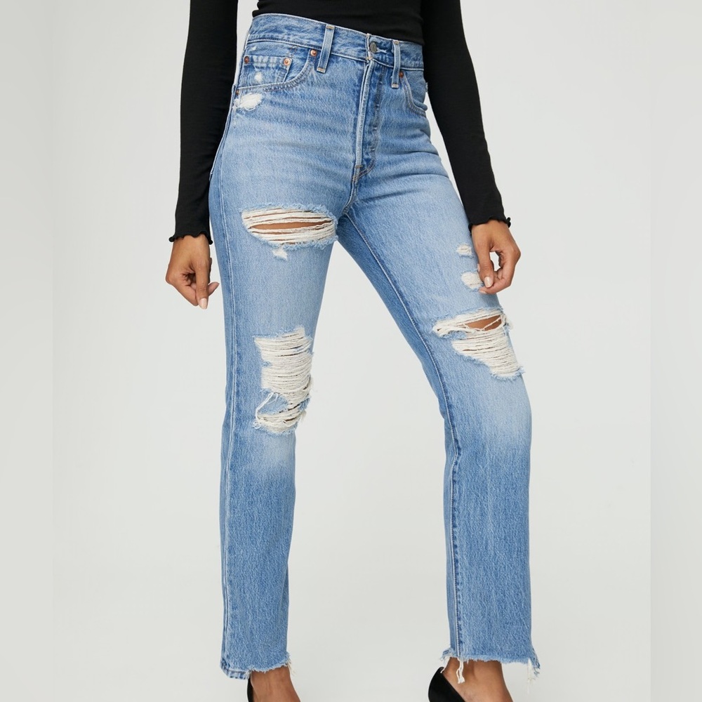 Levi's 501 Original Straight Leg Jeans